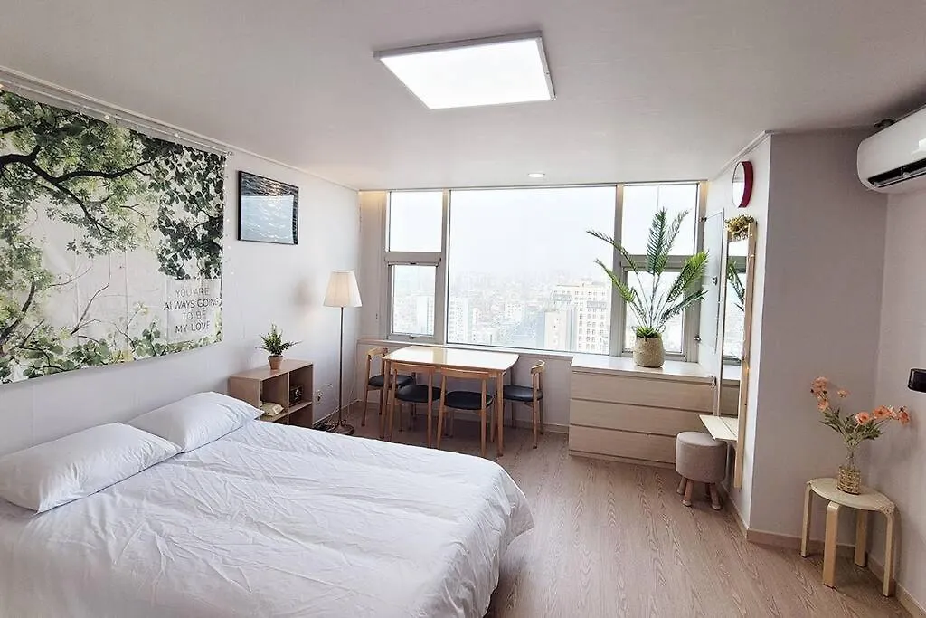 Netflix Coffee Washer Aircon - Ssangmun Stn 1 Apartment Seoul 0*,